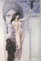 Allegory of Sculpture Gustav Klimt